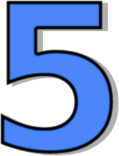 "5" graphic 